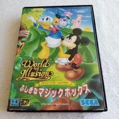 World Of Illusion Fushigi Na Magic Box I Love Mickey Donald Sega