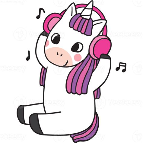 Cartoon Cute Character Unicorn Clipart 21221517 Png