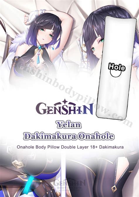 Yelan Dakimakura Onahole Double Layer Body Pillow Genshin Impact Body