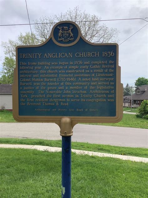 Trinity Anglican Cemetery In Port Burwell Ontario Find A Grave Cemetery