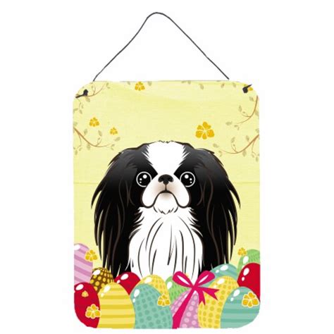 Carolines Treasures Bb Ds Japanese Chin Easter Egg Hunt Wall Or