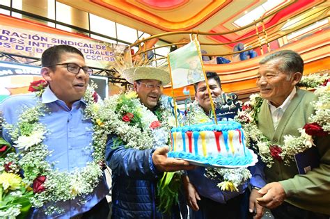 Arce celebra el 53 aniversario de la Confederación de Interculturales y