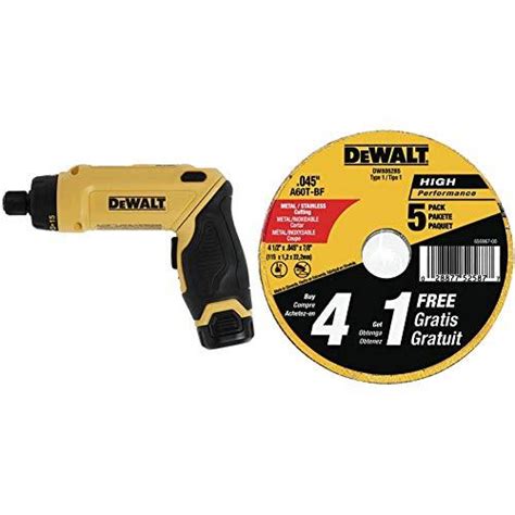 Dewalt 8v Max Cordless Screwdriver Kit Gyroscopic 2 Batteries