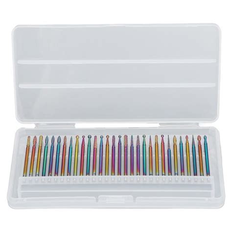 Set de forets à ongles EBTOOLS 30 pièces Polissage efficace des