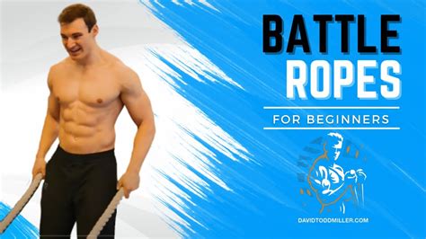 How To Use Battle Ropes For Beginners Youtube