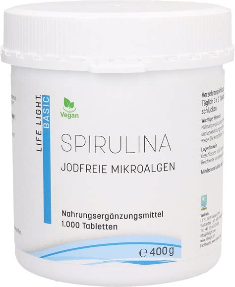 Spirulina Tabletten Life Light VitalAbo