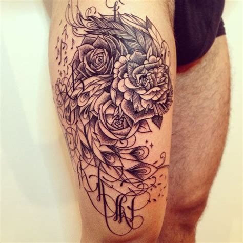 Les Magnifiques Tatouages De Supakitch Inkage Tattoos Leg Tattoos