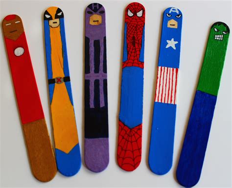 Life On The Go With NOLA Girl!: Superhero Bookmarks