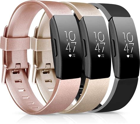 Amazon Pack Soft Tpu Bands Compatible With Fitbit Inspire