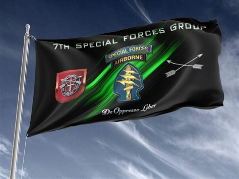 7th Special Forces Group Outdoor Flag