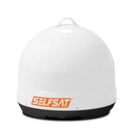 Sistema satélite Selfsat Snipe Mobil Camp Direct LNB individual blanco