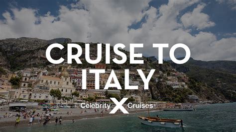 Discover Italy With Celebrity Cruises Gusto Saporito