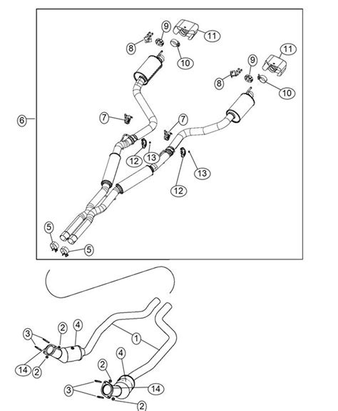 Dodge Challenger Exhaust Diagram