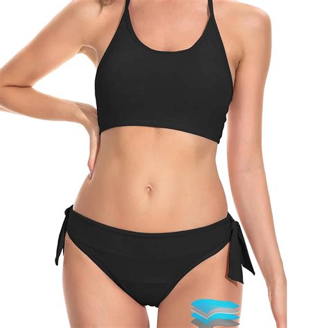 Teens Menstrual Leakproof Period Bikini Swimsuits Period Bathing Suits