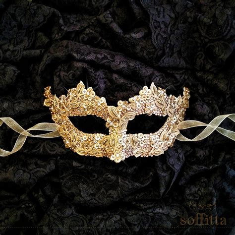 Gold Masquerade Ball Masks