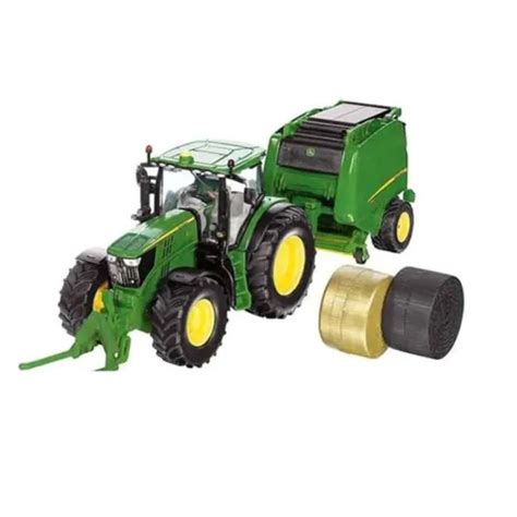 Siku John Deere Traktor Rundballenpresse Ma Stab Neu