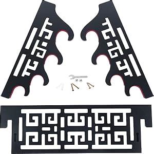 Amazon GUIIYLGG Sword Holder Katana Wall Mount 4 Tier Velvet