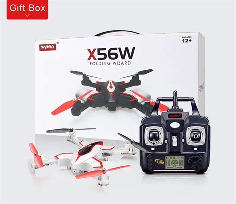 SYMA Official X56W RC Drone Folding Quadrocopter With Wifi Camera Real