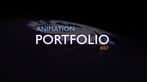 Animation Portfolio on Behance