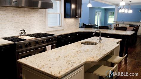 Colonial Gold Granite Kitchen Marble