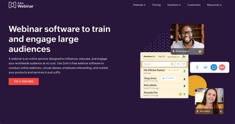 Exploring Zoho Webinar Features Pricing And Benefits Productivity