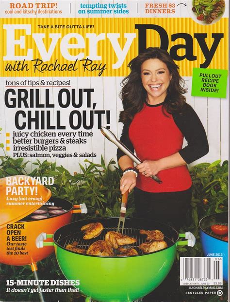 Everyday With Rachael Ray Magazine June 2012 Rachel Ray