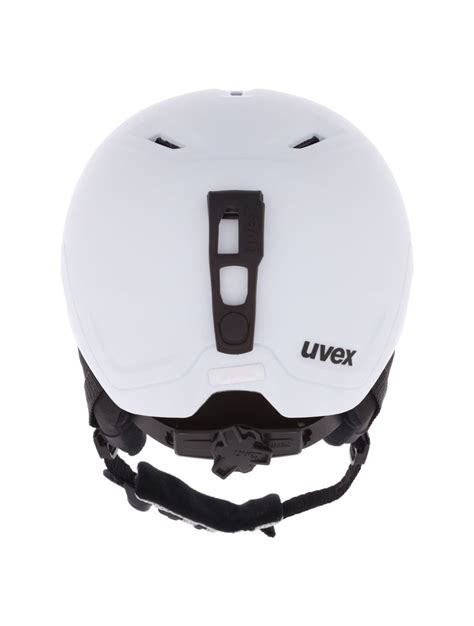 Uvex Heyya Pro Race Skihelm Unisex White Black Matt Wit Zwart