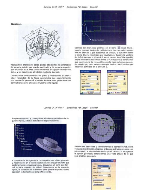 PDF Catia V5 Ejercicio Conector DOKUMEN TIPS