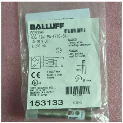 Pc New Balluff Bos M Pa Le S Photoelectric Switch Free Shipping