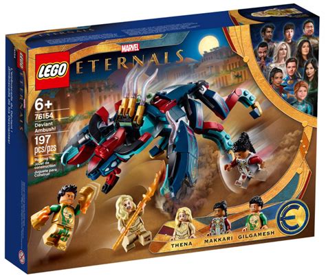 LEGO Eternals Sets & Minifigures Revealed & Photos! 11" Celestial ...