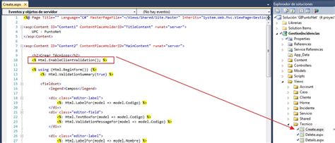 TIC Validar cajas de texto en Aplicación MVC