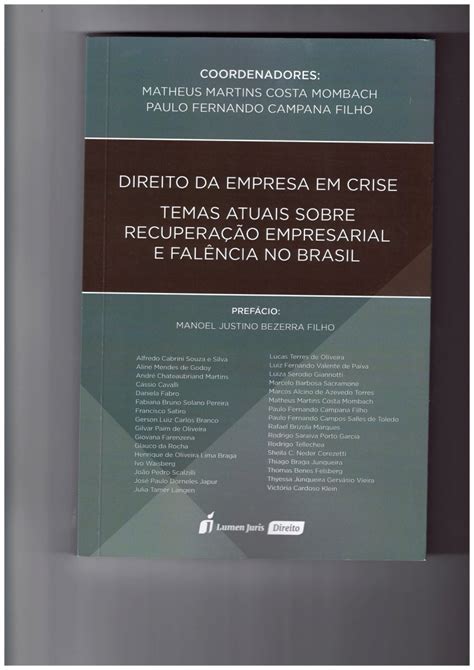 PDF O Stay Period e a Nova Sistemática na Lei de Recuperação de