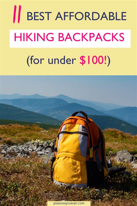 Best Affordable Hiking Backpacks For Under $100 (+ Trail Suggestions!)