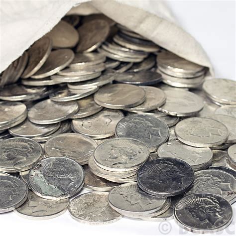 Buy Peace Silver Dollars - 90% Silver Coins Circulated Cull - Peace ...