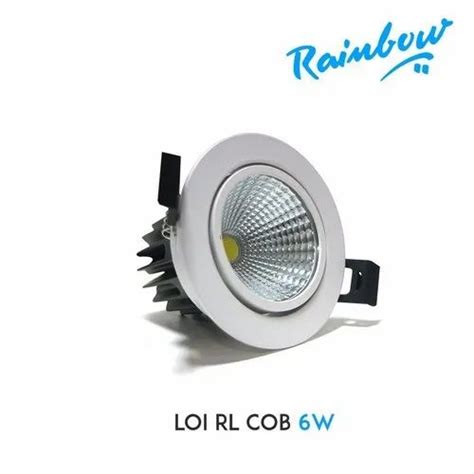 Rainbow Round Rimless Cob W Led Down Light Model Name Number Rlcob