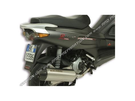 Escape RX MALOSSI Para Maxi Scooter GILERA RUNNER XV 125cc Y VXR 200cc