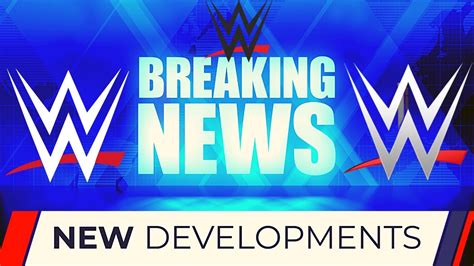 WWE BREAKING NEWS - Win Big Sports