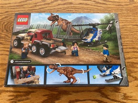 LEGO JURASSIC WORLD – CARNOTAURUS DINOSAUR CHASE | Toys & Games ...