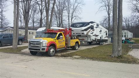 Towing Company In Eagle Trailer Park Oh Interstate Towing