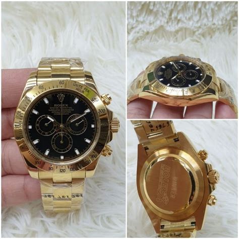 Jual JAM TANGAN PRIA ROLEX DAYTONA AUTOMATIC SUPER PREMIUM GRADE AAA Di