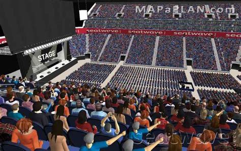 O2 Arena London Seating Plan Detailed Seat Numbers