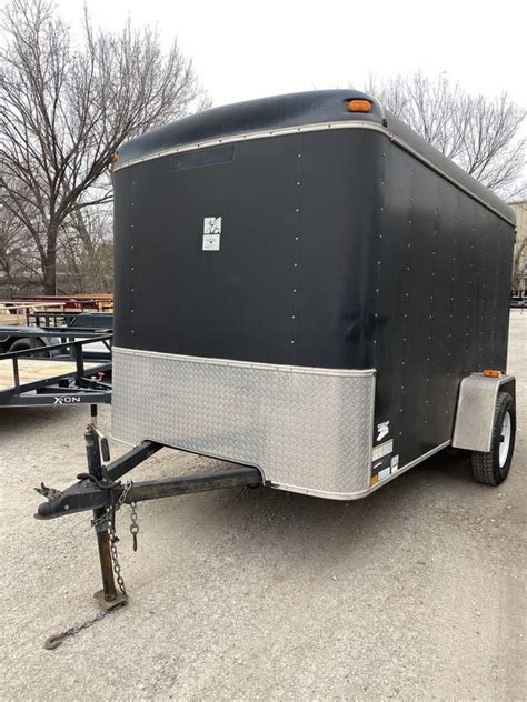 Used 6x12 Enclosed Cargo Trailer For Sale In Lewisville Tx Offerup