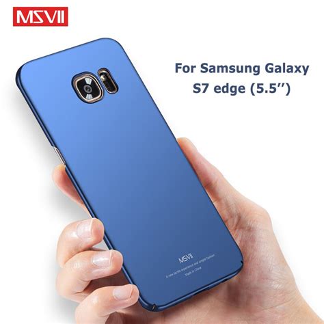 Msvii Cases For Samsung Galaxy S7 Edge Case Slim Frosted Coque For