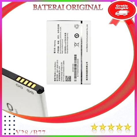 Jual Baterai Vivo Y28 Y31 B 77 Original Garansi 100 Shopee Indonesia