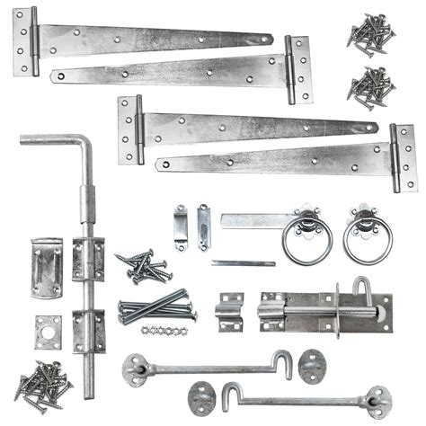 Buy Double Gate Fitting Kit Complete With Gate Hinges Heavy Duty T