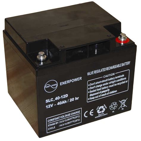 Slc Series Agm Batteries Enerpower Srl Industrial Batteries And