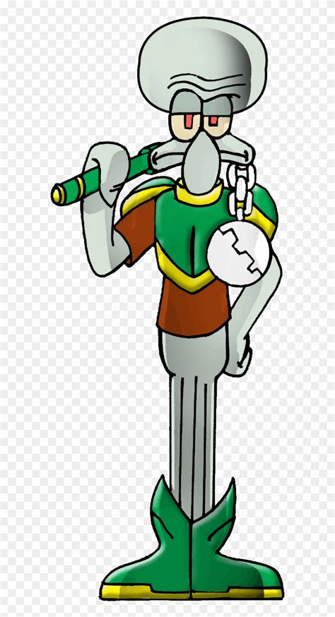 Squidward Tentacles Cartoon Clipart 1983228 Pikpng