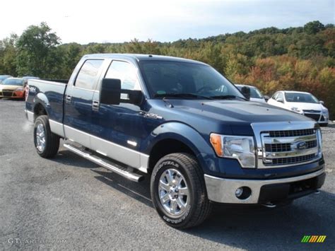 Blue Jeans Metallic 2013 Ford F150 Xlt Supercrew 4x4 Exterior Photo 71301760