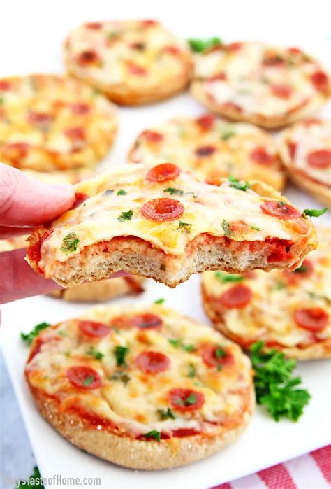 The Easiest English Muffin Pizza Quick And Tasty