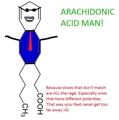 At War With The Electrons: Arachidonic acid